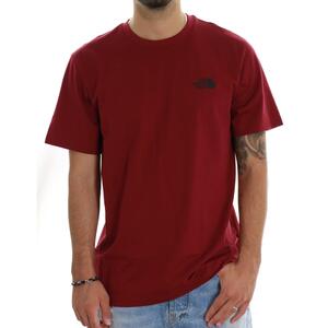 T-SHIRT SIMPLE DOME THE NORTH FACE ROSSO